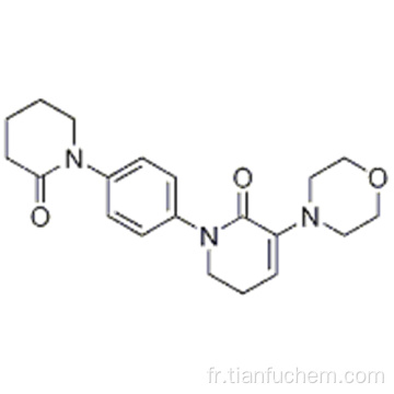 5,6-dihydro-3- (4-morpholinyl) -1- [4- (2-oxo-1-pipéridinyl) phényl] -2 (1H) -pyridinone CAS 545445-44-1